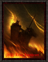 {HA} Leon Lionheart Logo